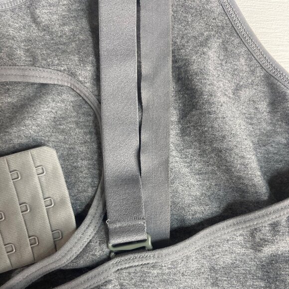 Nursing Bra Clip-Down Straps Hook Closure Size XXL Gray Breastfeeding - Picture 6 of 8